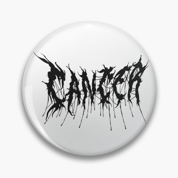 Item preview, Cancer Brutal Zodiac in Black designed and sold by scorpiopanda.