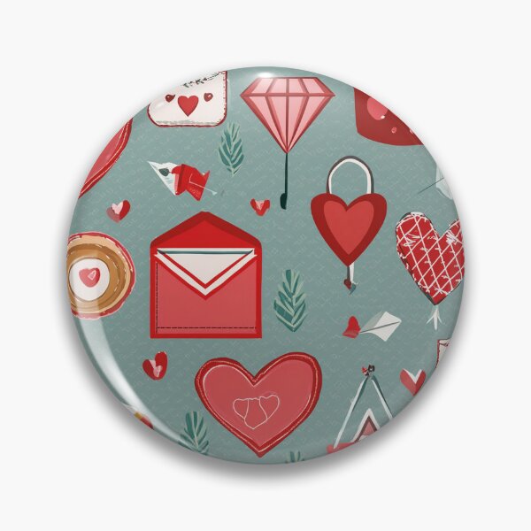 Item preview, Hearts and Envelopes: A Valentine’s Day Pattern Ensemble designed and sold by creativekrish.