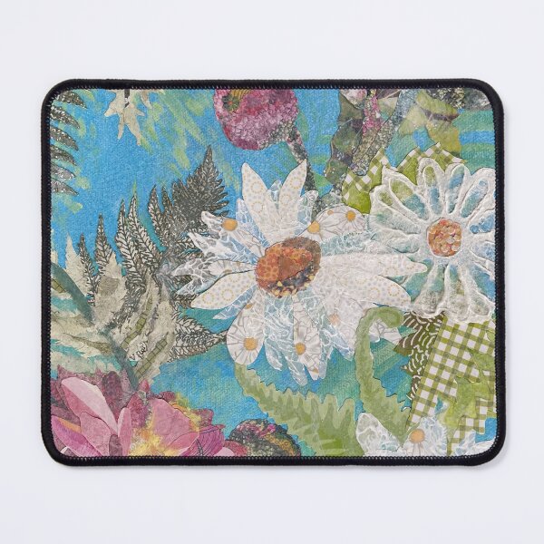 Item preview, Flowers from fabric and paper designed and sold by Art by Leanne P / Leanne Poellinger.