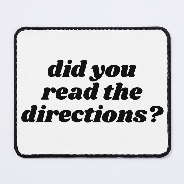 Item preview, but did you read the directions? designed and sold by PeachyTeachCo.