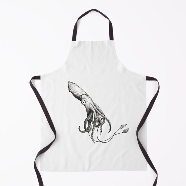 Item preview, Illustrated Squid designed and sold by Katie O Illustration.