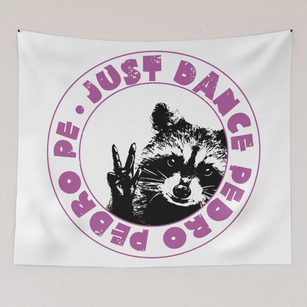 Item preview, Just Dance Pedro Pedro Pedro Dancing Rave Racoon  designed and sold by reznieh.