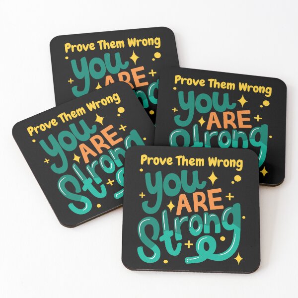 Item preview, Inspire with inspirational, Motivational Quote: Prove Them Wrong designed and sold by Cree8if.