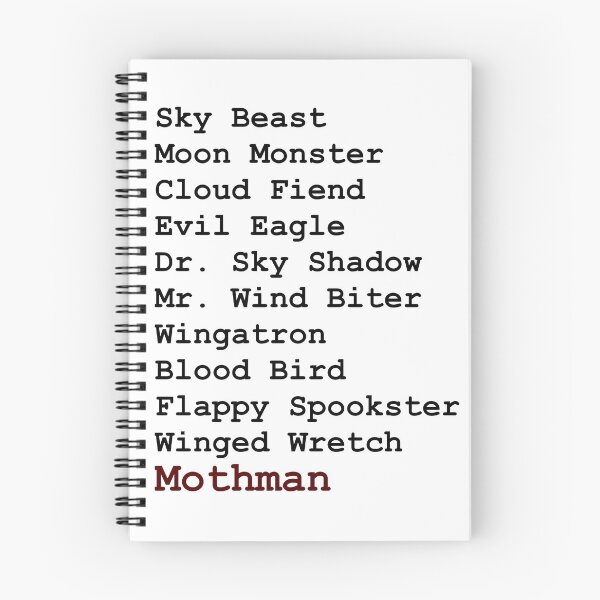 Item preview, Buzzfeed Unsolved - Mothman designed and sold by cryptidsighting.