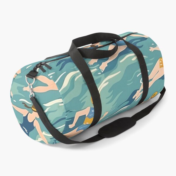 Item preview, Synchro swimmers retro pattern 3 designed and sold by Wildflow Creations.