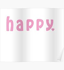 happy Poster