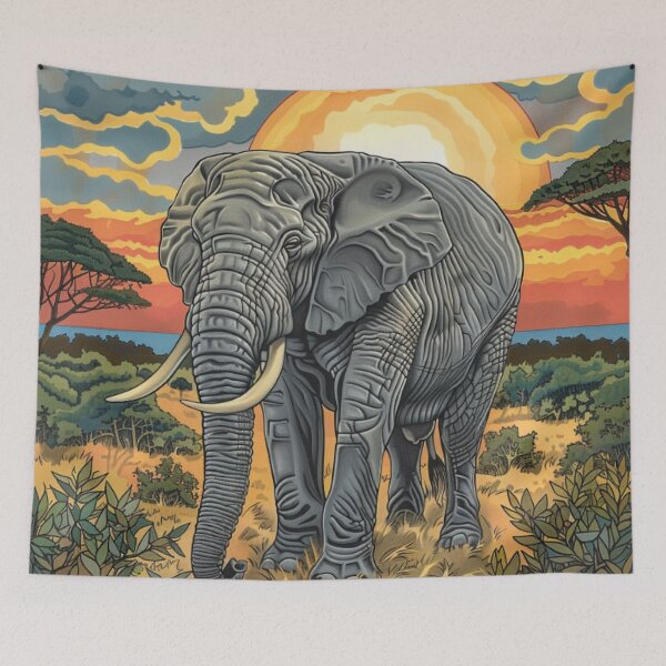 Item preview, The Ivory Coast Elephant #2 designed and sold by Bring Back Culture.