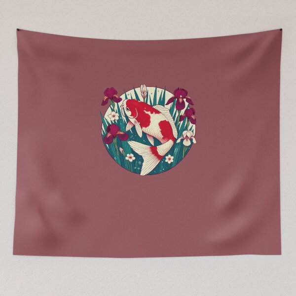 Item preview, Water Iris Koi designed and sold by FrictionMaxxing.