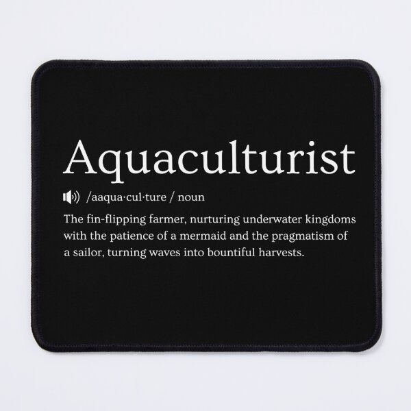 Item preview, Aquaculturist Funny Definition: Gift for Coworker, Friend, or Special Someone | Adding a Splash of Humor to the World of Sustainable Seafood and Oceanic Prosperity designed and sold by BrooklynRhodes.