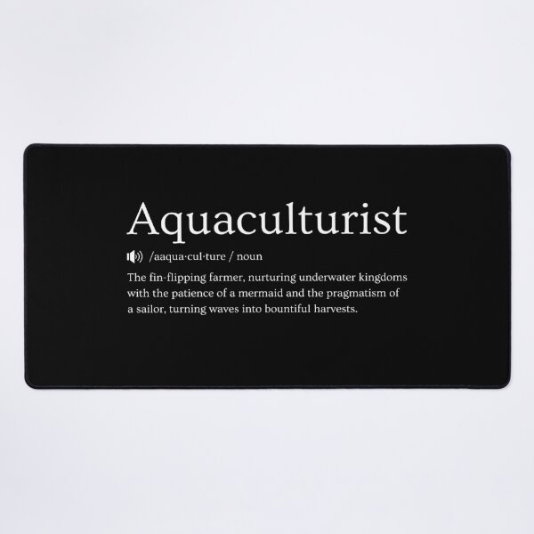 Item preview, Aquaculturist Funny Definition: Gift for Coworker, Friend, or Special Someone | Adding a Splash of Humor to the World of Sustainable Seafood and Oceanic Prosperity designed and sold by BrooklynRhodes.