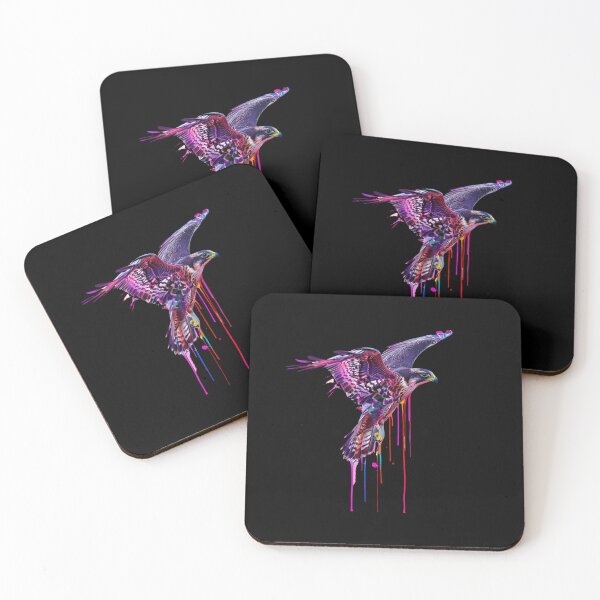 Item preview, Colorful Flying Falcon Bird designed and sold by MKDSN.