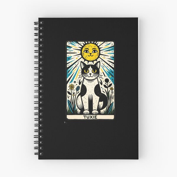 Item preview, Tuxie Cat Tarot Card designed and sold by FrictionMaxxing.