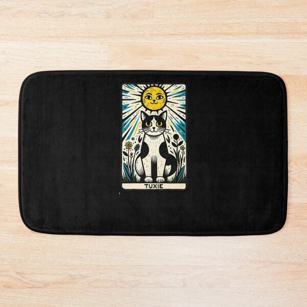 Item preview, Tuxie Cat Tarot Card designed and sold by FrictionMaxxing.