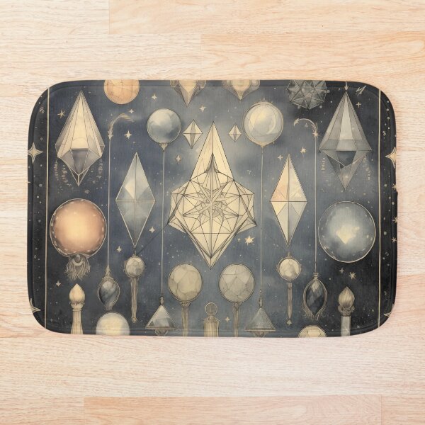 Item preview, Cristales vintage de la galaxia del tarot designed and sold by TeaTimePrints.