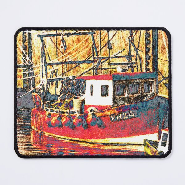 Item preview, Padstow harbour mixed media for charity designed and sold by JayTCee.