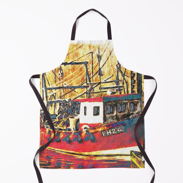 Item preview, Padstow harbour mixed media for charity designed and sold by JayTCee.