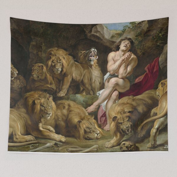 Item preview, Daniel in the Lion's Den   Peter Paul Rubens designed and sold by TeeARTHY.