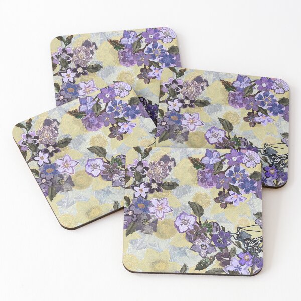 Item preview, Flowers: Violets and daffodils designed and sold by Art by Leanne P / Leanne Poellinger.