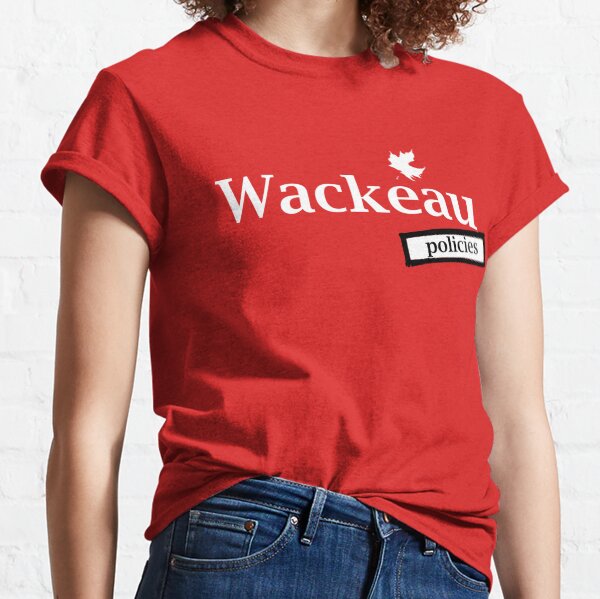 Item preview, Wackeau Policies (white letters) designed and sold by TruelyMad.