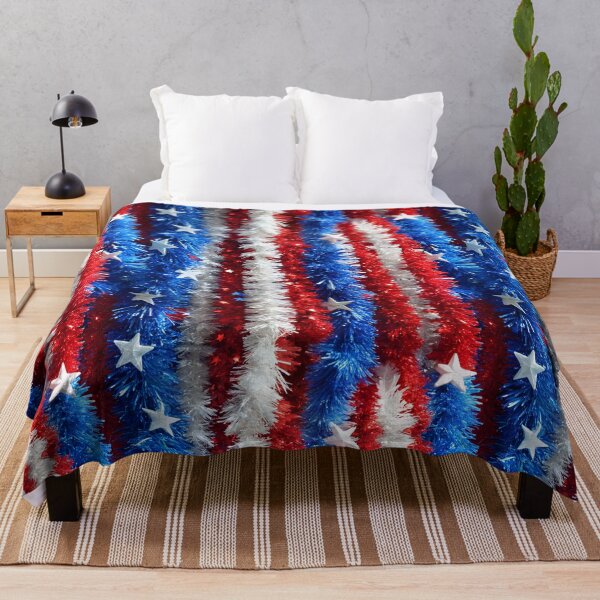 Item preview, USA Tinsel - Stars and Stripes Design designed and sold by bearslover.