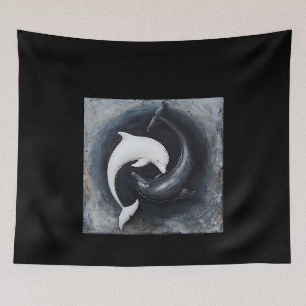 Item preview, Dusky Dolphin, Funny Gifts For Dolphin Lovers designed and sold by TheDarkStone.