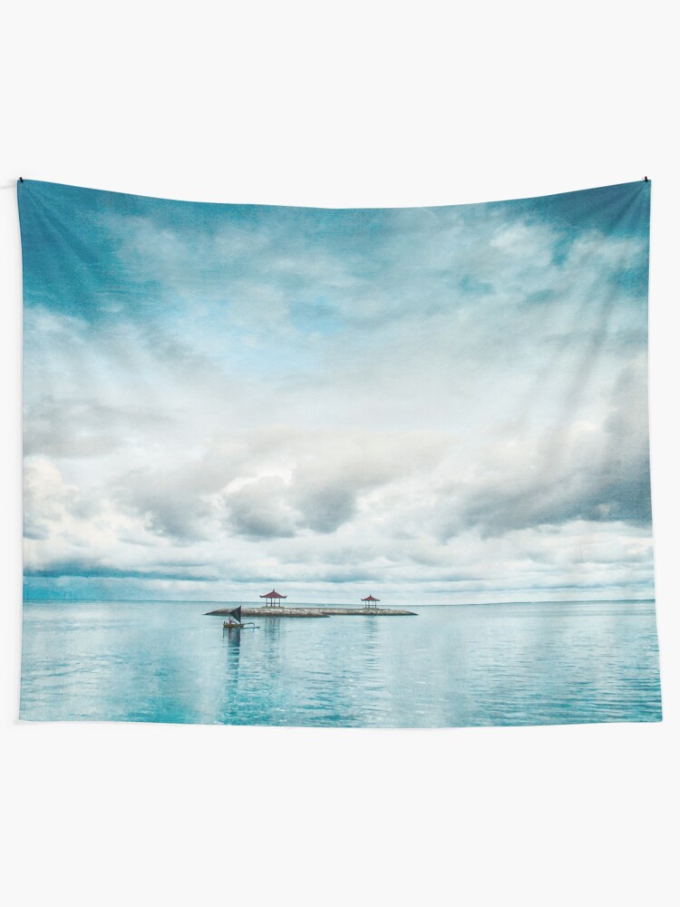 Alternate view of Silent Ocean - Bali - Indonesia Tapestry