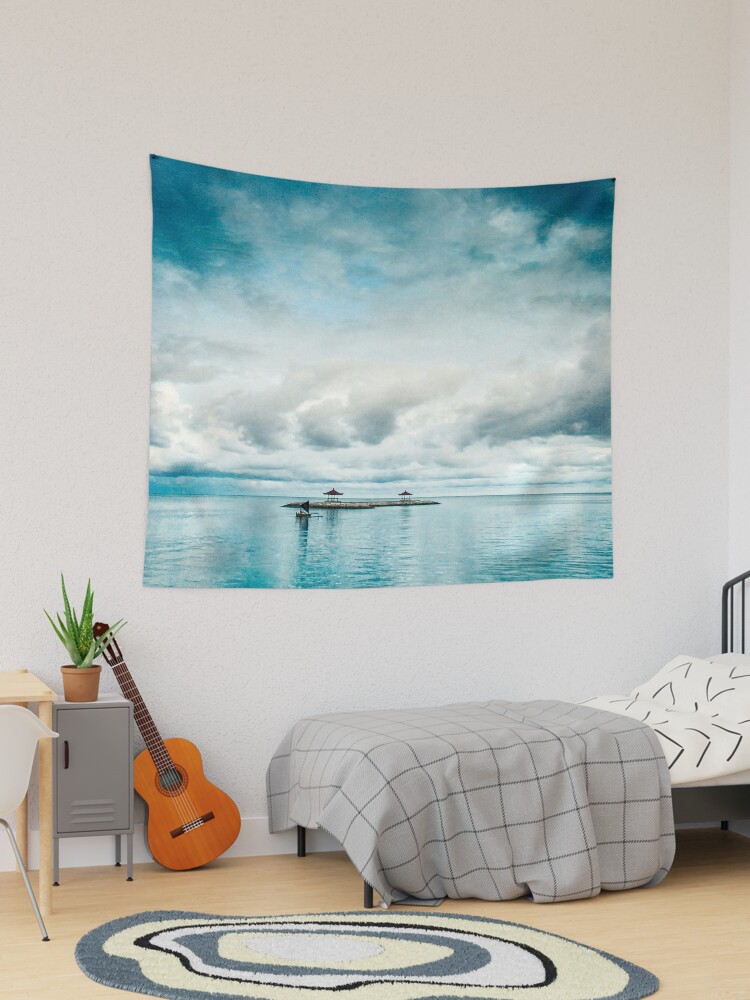 Thumbnail 1 of 3, Tapestry, Silent Ocean - Bali - Indonesia designed and sold by Dirk Wuestenhagen.