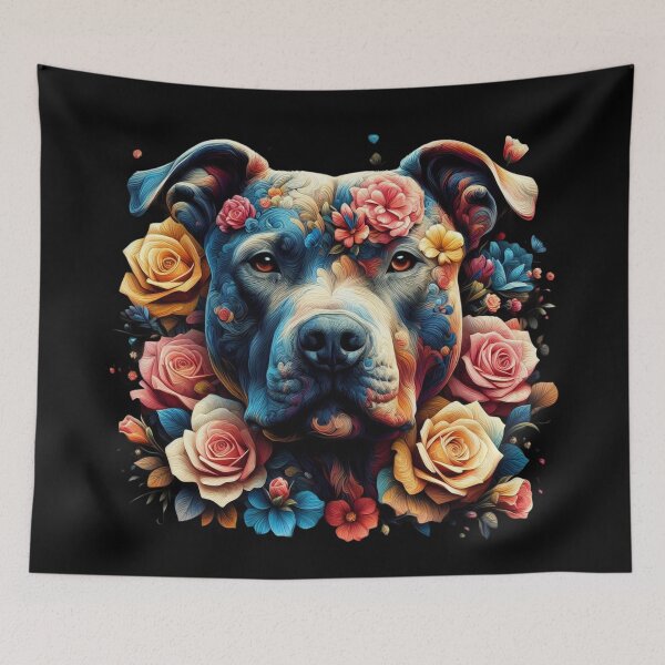 Item preview, Pitbull Roses designed and sold by 123ks.