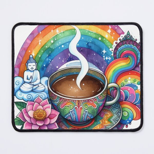 Item preview, Coffee with a Rainbow Chaser designed and sold by CAutumnTrapp.