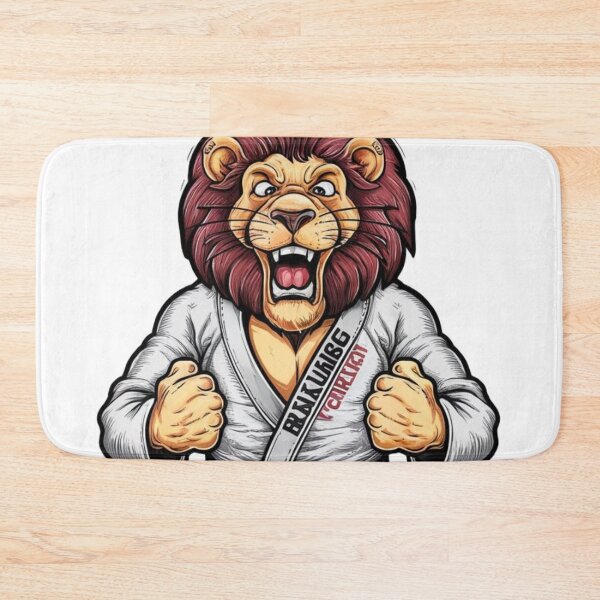 Item preview, Lion BJJ Wearing GI Brazilian Jiu jitsu designed and sold by Martial-Art-23.