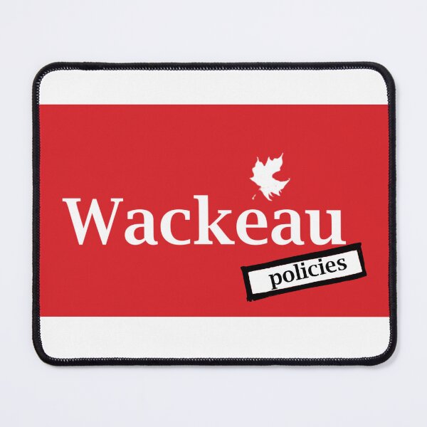 Item preview, Wackeau Policies (red background) designed and sold by TruelyMad.