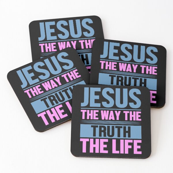 Item preview, Jesus the way life and truth (2) designed and sold by WideIsTheGate.
