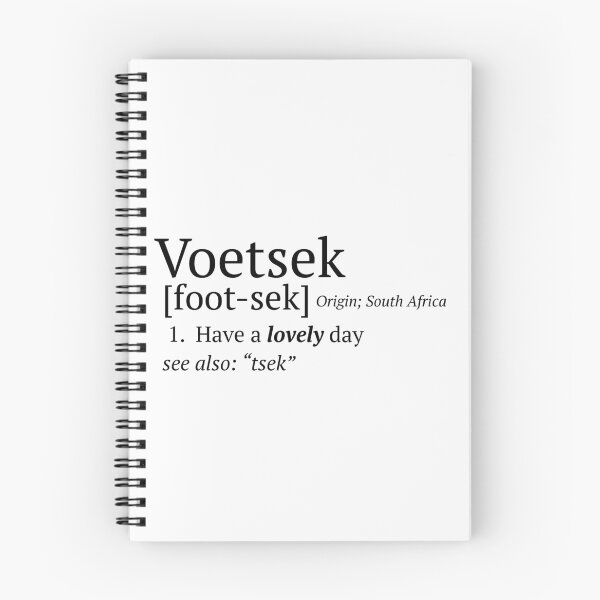 Item preview, Voetsek South African Slang Dictionary Entry designed and sold by baranskini.