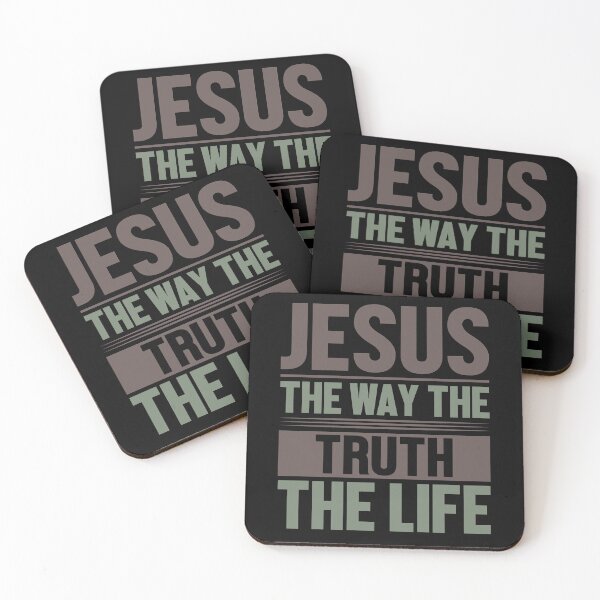 Item preview, Jesus the way life and truth (3) designed and sold by WideIsTheGate.