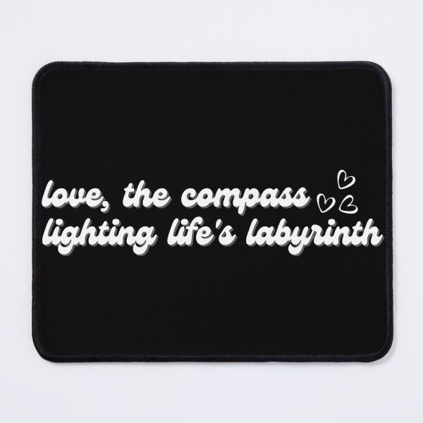 Item preview, Love, the compass lighting life's labyrinth designed and sold by InfiniteZone1.