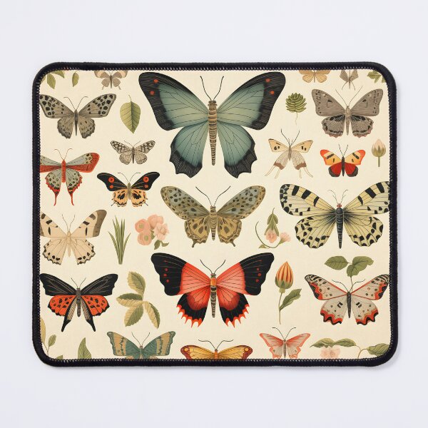 Item preview, Vintage Moths & Butterflies designed and sold by TeaTimePrints.