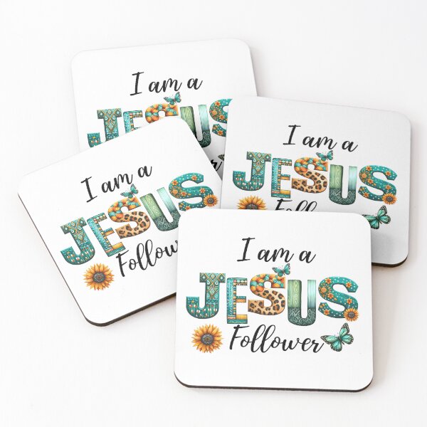 Item preview, I am a Jesus follower designed and sold by WideIsTheGate.