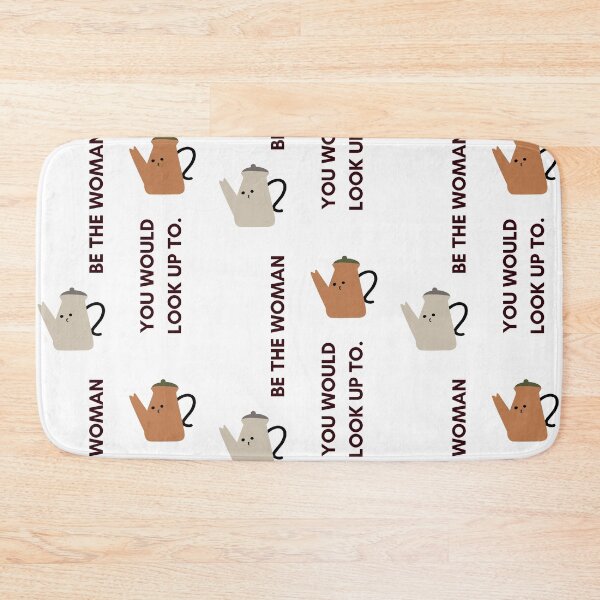 Item preview, BE THE WOMAN YOU WOULD LOOK UP TO | Motivation and Inspiration | Cute Character Illustrations | Simple Design designed and sold by RM-Journey.