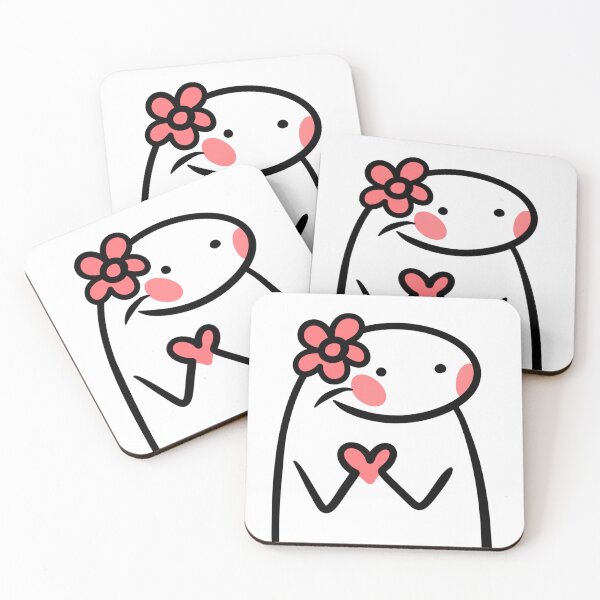 Item preview, Cute girl flork meme with flowers in head designed and sold by nickardi.
