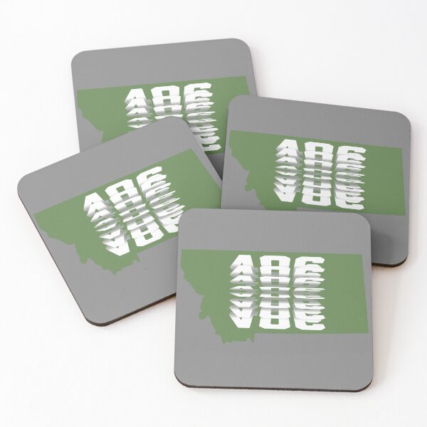 Item preview, 406 - Montana - Flip Text (olive) designed and sold by Gilby-Designs.