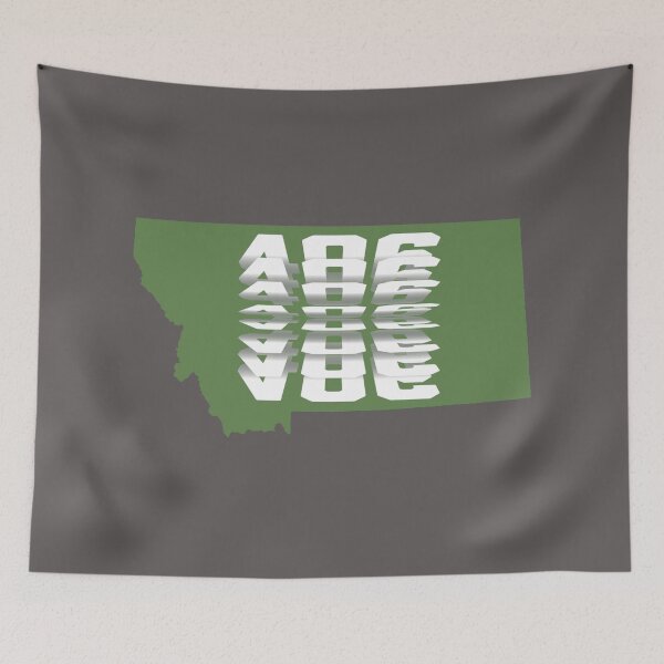 Item preview, 406 - Montana - Flip Text (olive) designed and sold by Gilby-Designs.