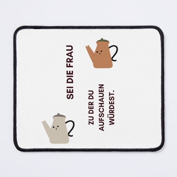 Item preview, Sei die Frau, zu der du aufschauen würdest | Motivation and Inspiration | Cute Character Illustrations | Simple Design designed and sold by RM-Journey.