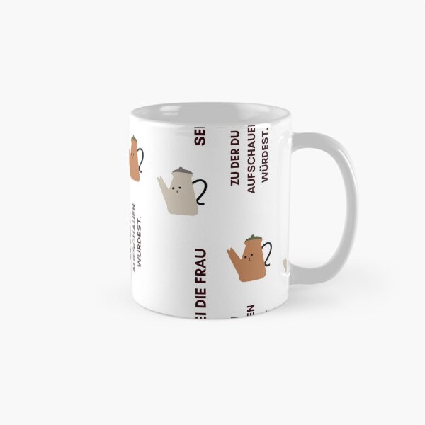 Item preview, Sei die Frau, zu der du aufschauen würdest | Motivation and Inspiration | Cute Character Illustrations | Simple Design designed and sold by RM-Journey.