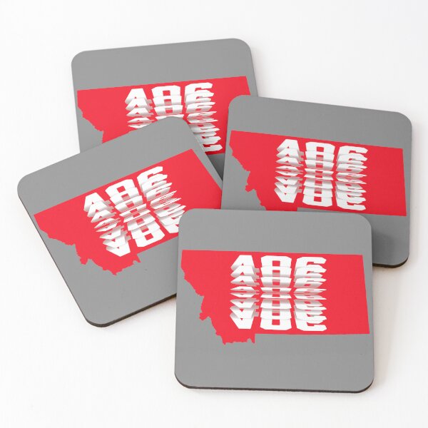 Item preview, 406 - Montana - Flip Text (red) designed and sold by Gilby-Designs.