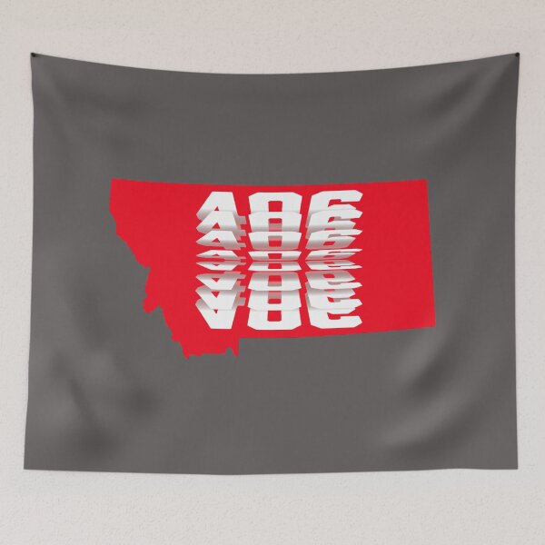 Item preview, 406 - Montana - Flip Text (red) designed and sold by Gilby-Designs.