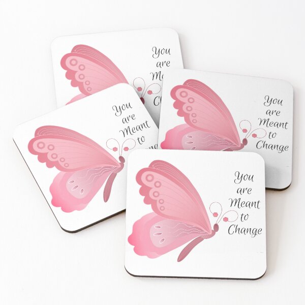 Item preview, You are Meant to Change Pink Butterfly designed and sold by Desiree Argentina.