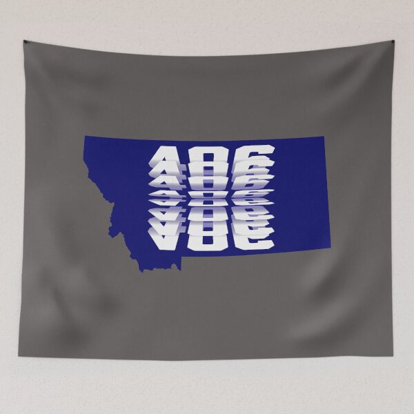 Item preview, 406 - Montana - Flip Text (blue) designed and sold by Gilby-Designs.