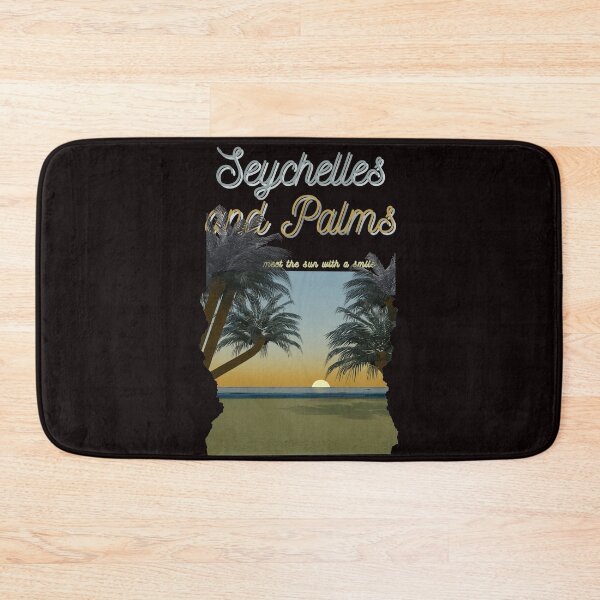 Item preview, Sunset Serenity: Seychelles Palms  designed and sold by MY-DesignStudio.