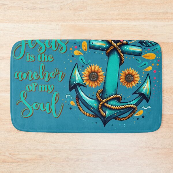 Item preview, Jesus is the anchor of my soul designed and sold by WideIsTheGate.