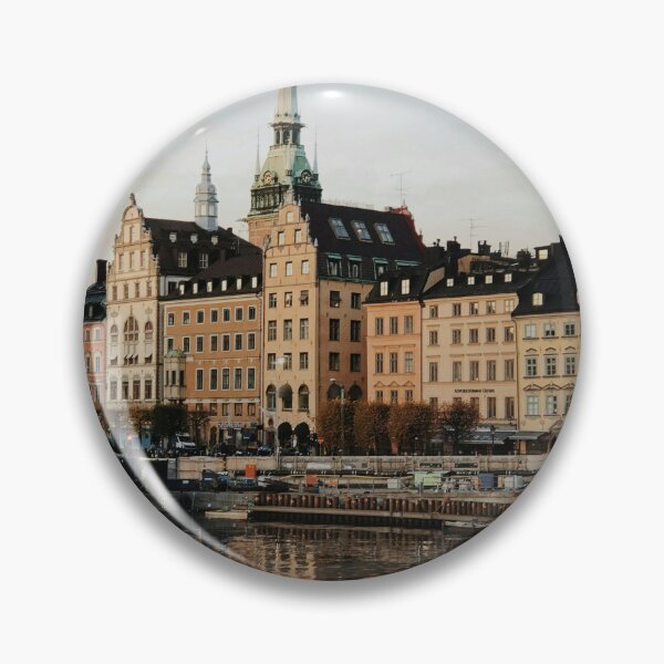 Item preview, Beautiful view hometown urban city with lac designed and sold by Hohohaxi.